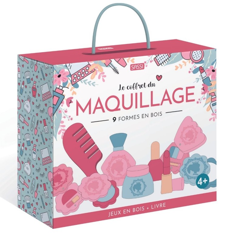 Mon coffret maquillage. Un livre incluant 20 idées de maquillage